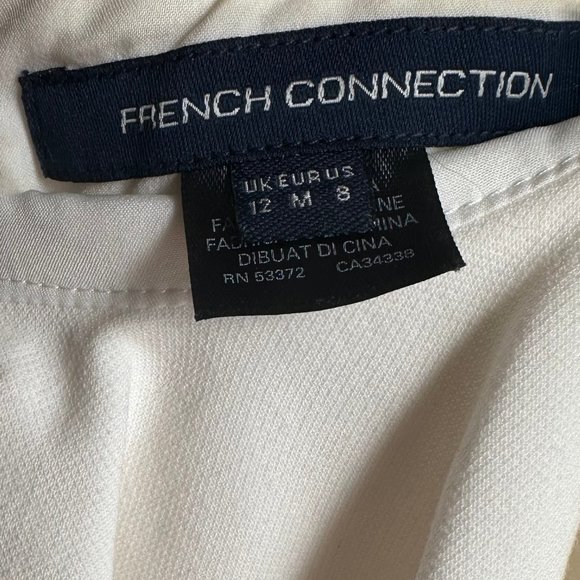 French Connection Whisper Light Ruffle Mini Dress - Picture 6 of 8